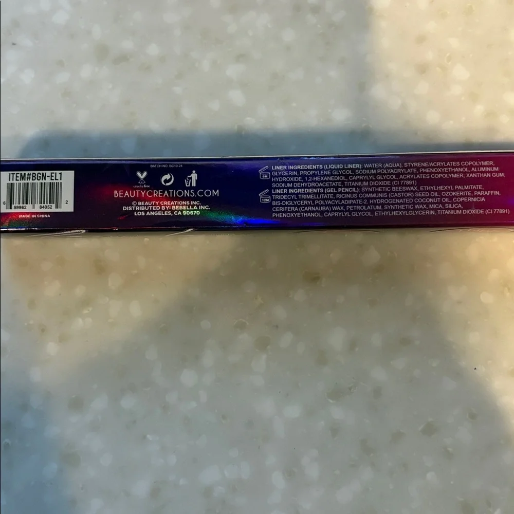 Beauty Creations Popaz Gel Pencil and Liquid Liner - Black